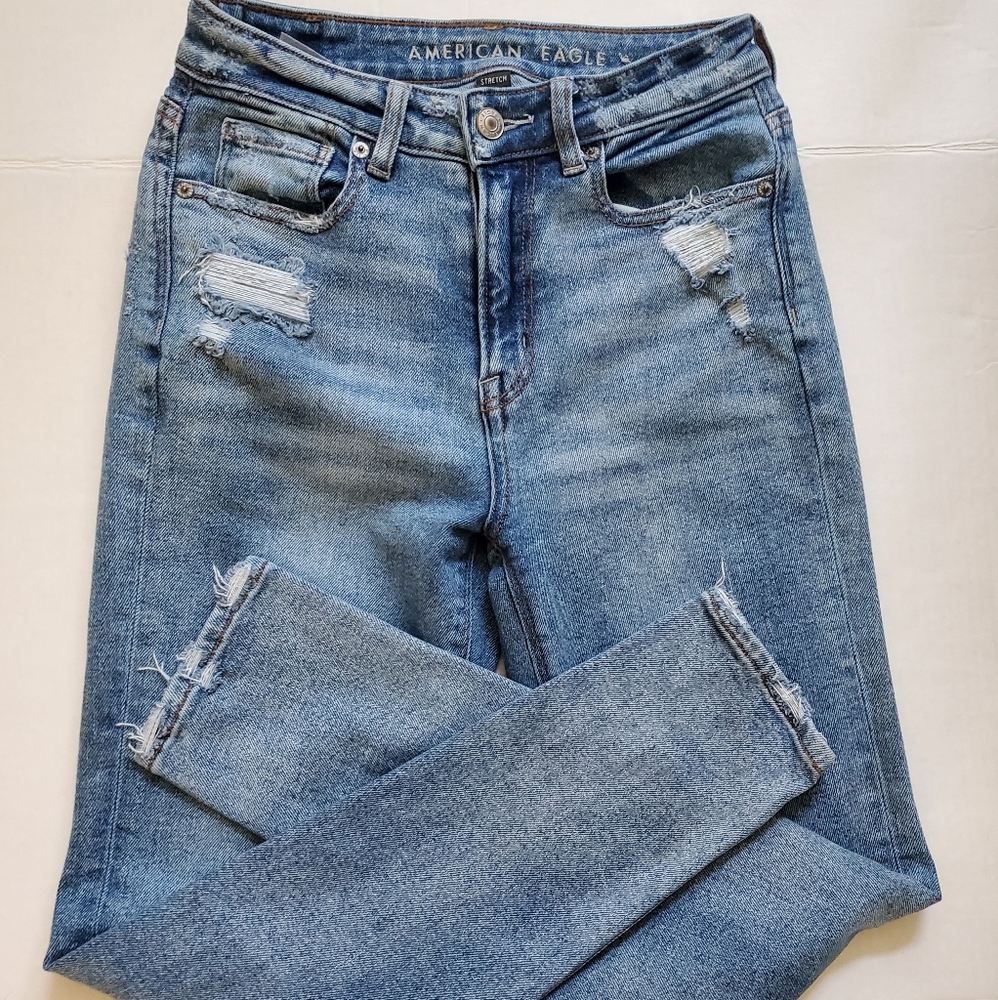 American Eagle Outfitters Stretch Mom Jeans sz 00